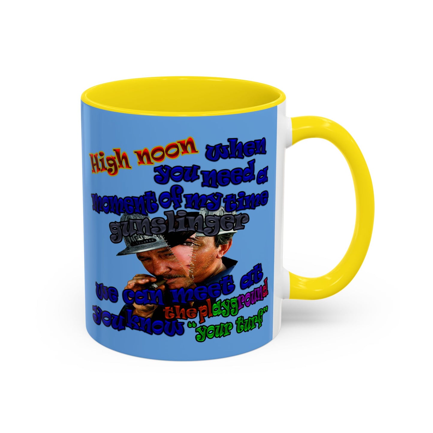 high noon - Accent Mug (light blue)
