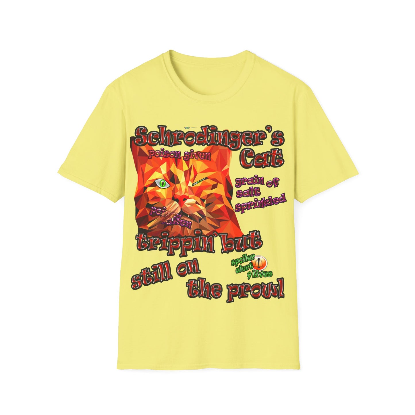 schrodinger's cat - Unisex Softstyle T-Shirt