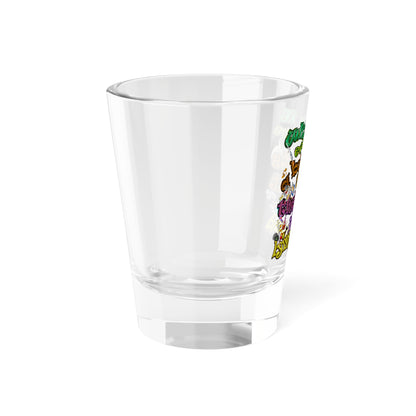 the bum's shit - Shot Glass