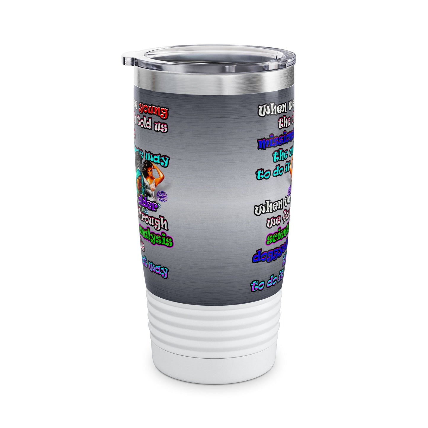 doggystyle - Ringneck Tumbler, 20oz (brushed nickel)