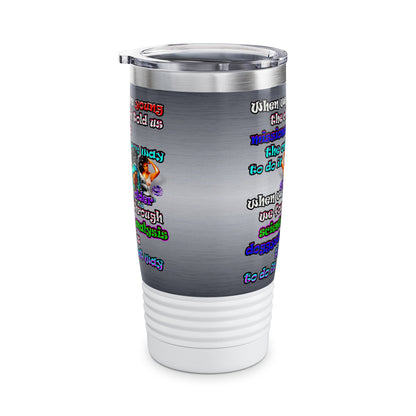doggystyle - Ringneck Tumbler, 20oz (brushed nickel)