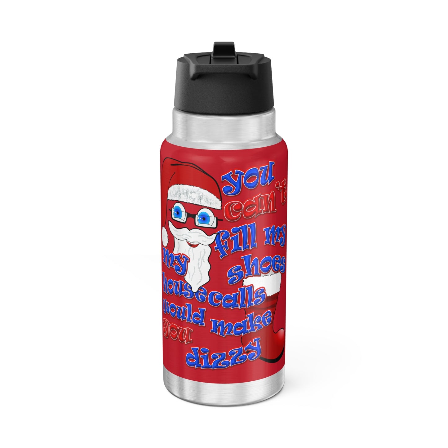 santa's shoes - Gator Tumbler, 32oz (dark red)