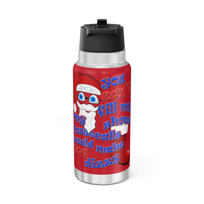 santa's shoes - Gator Tumbler, 32oz (dark red)