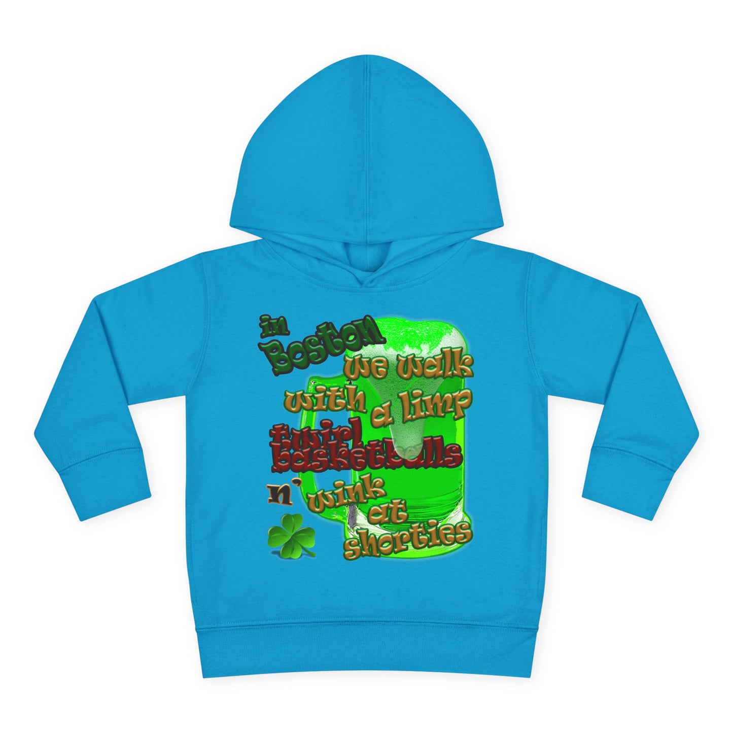 celtics logo - Toddler Pullover Fleece Hoodie
