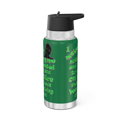 noticed you noticing - Gator Tumbler, 32oz (dark green)