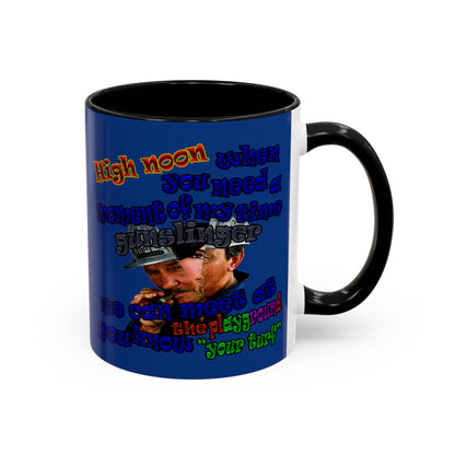 high noon - Accent Mug (dark blue)