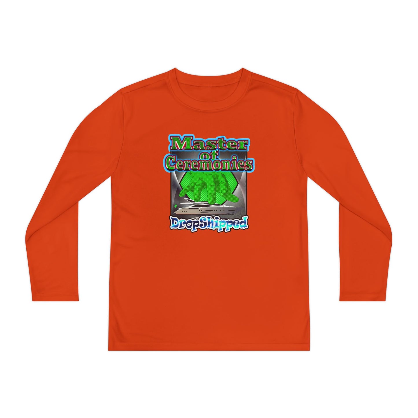 logo - Youth Long Sleeve Competitor Tee