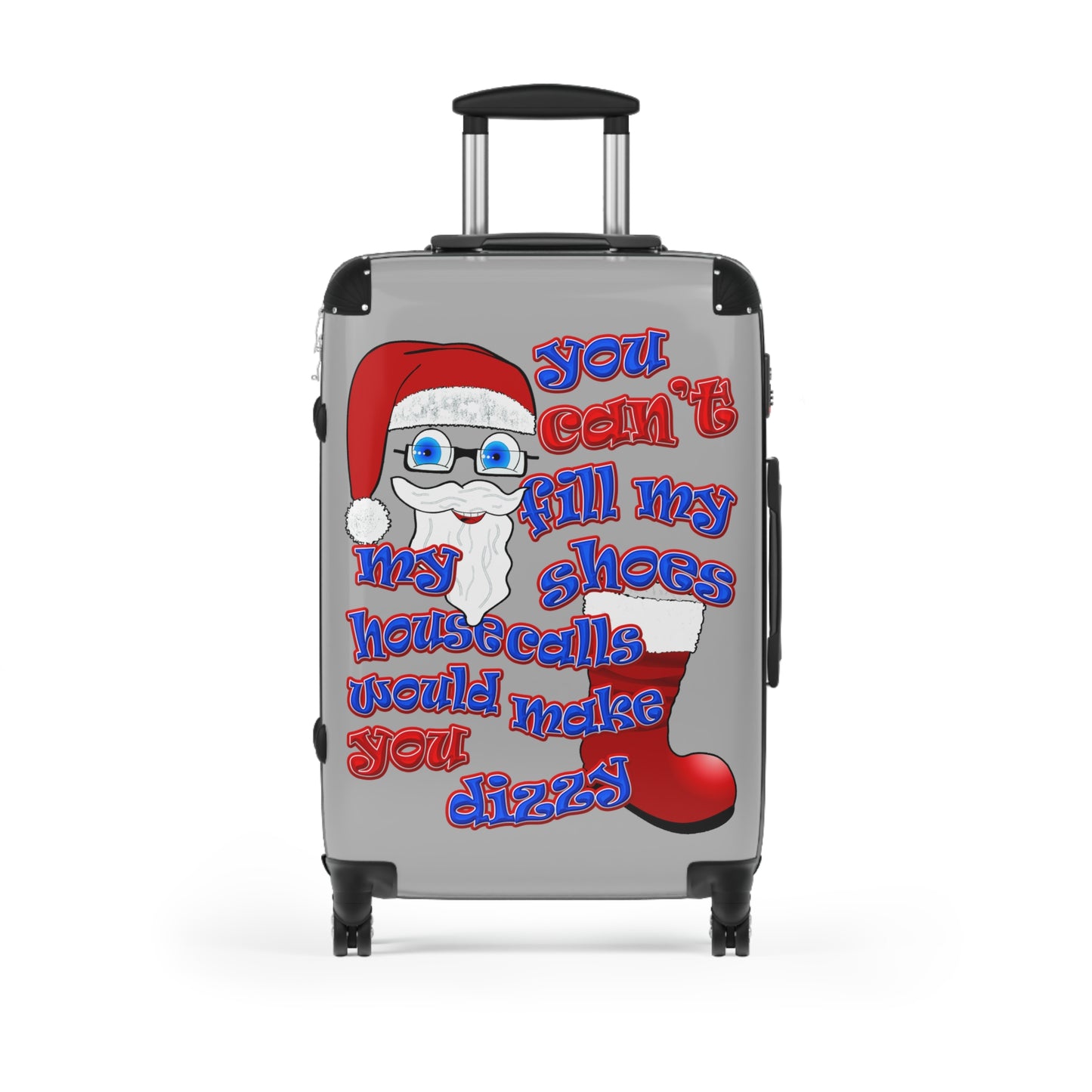 santa's shoes - Suitcase (light grey)