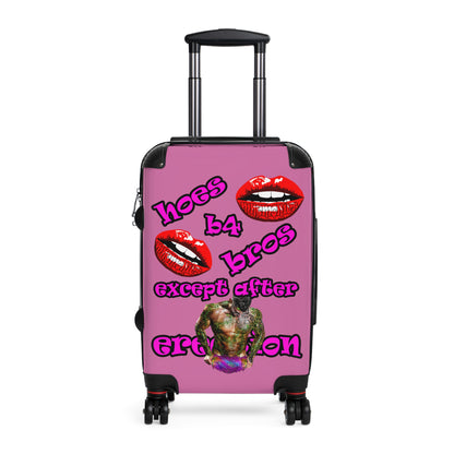 hoes b4 bros - Suitcase (light pink)