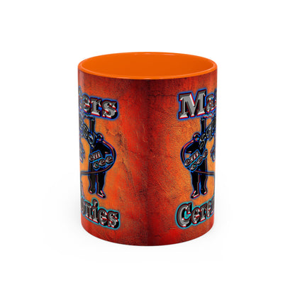em cee squared - Accent Mug (burnt orange)