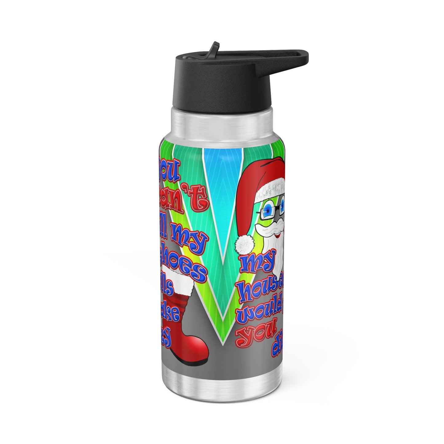 santa's shoes - Gator Tumbler, 32oz  (rainbow split)