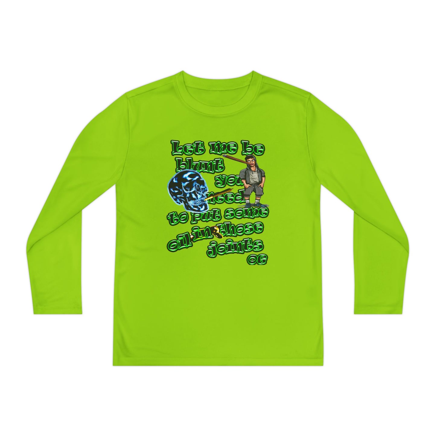 og - Youth Long Sleeve Competitor Tee