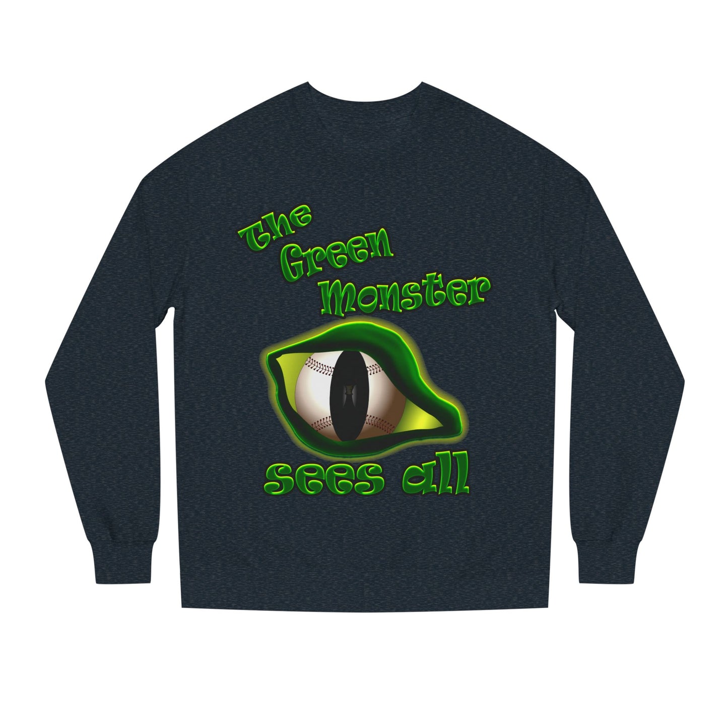 green monster - Unisex Crew Neck Sweatshirt