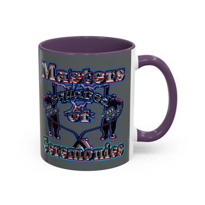 em cee squared - Accent Mug (dark grey)