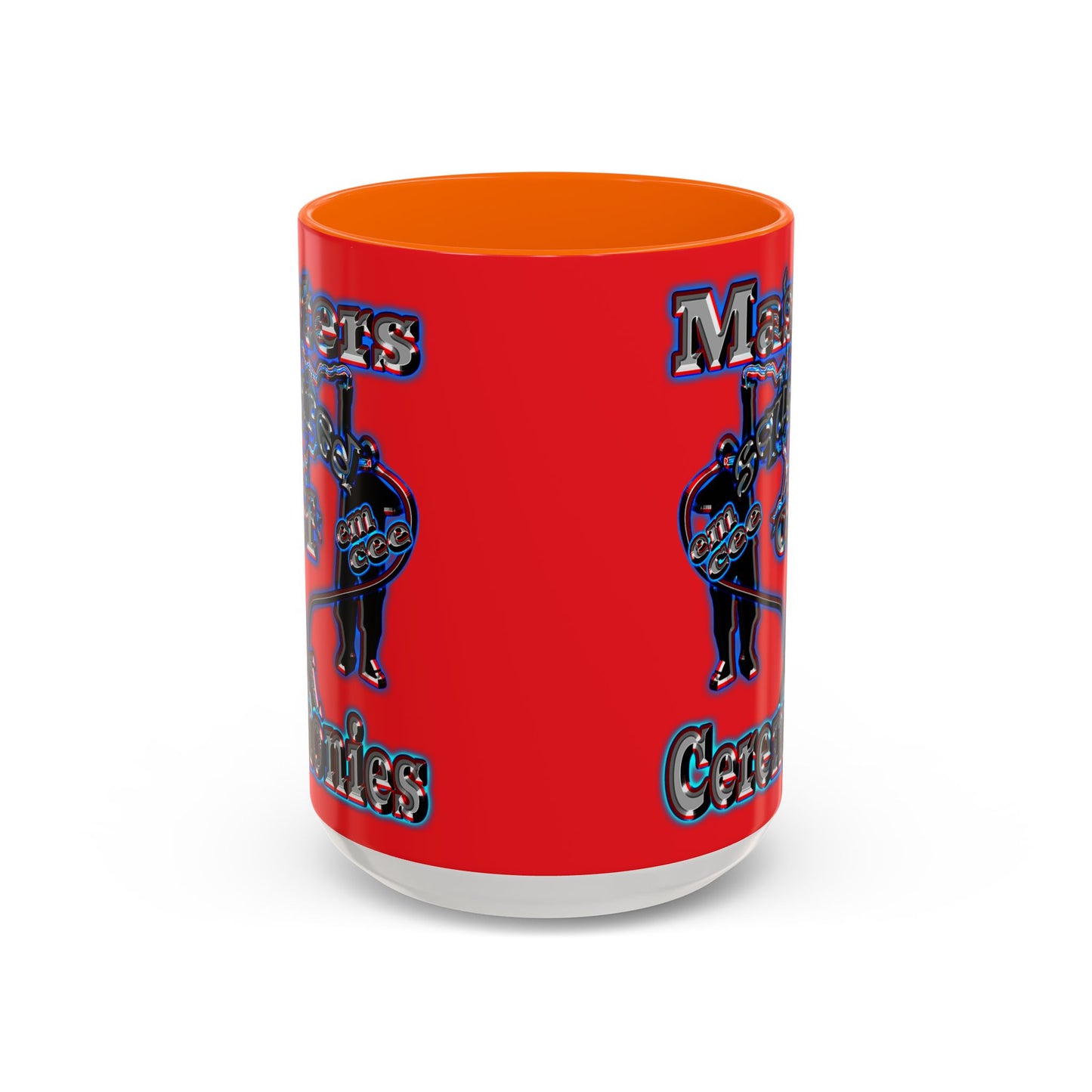 em cee squared - Accent Mug (red)
