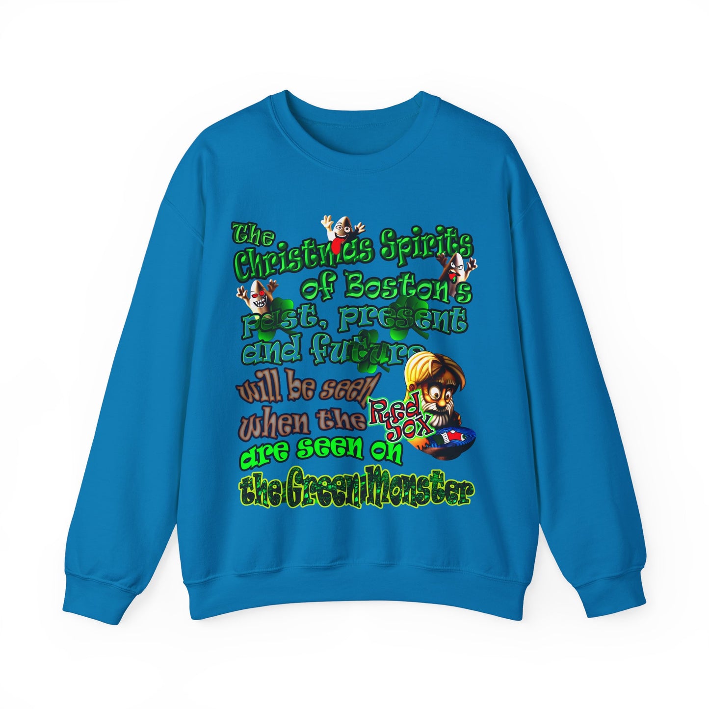 christmas spirits of boston - Unisex Heavy Blend™ Crewneck Sweatshirt