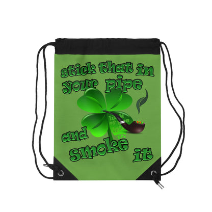 celtics logo - Drawstring Bag (green)