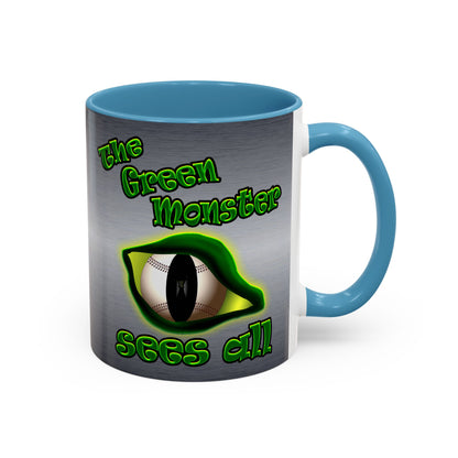 green monster - Accent Mug (brushed nickel)