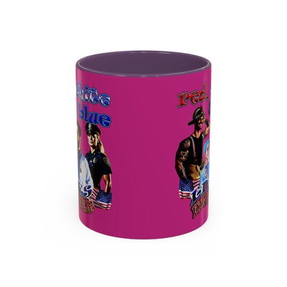 rw&b lives matter - Accent Mug (pink)