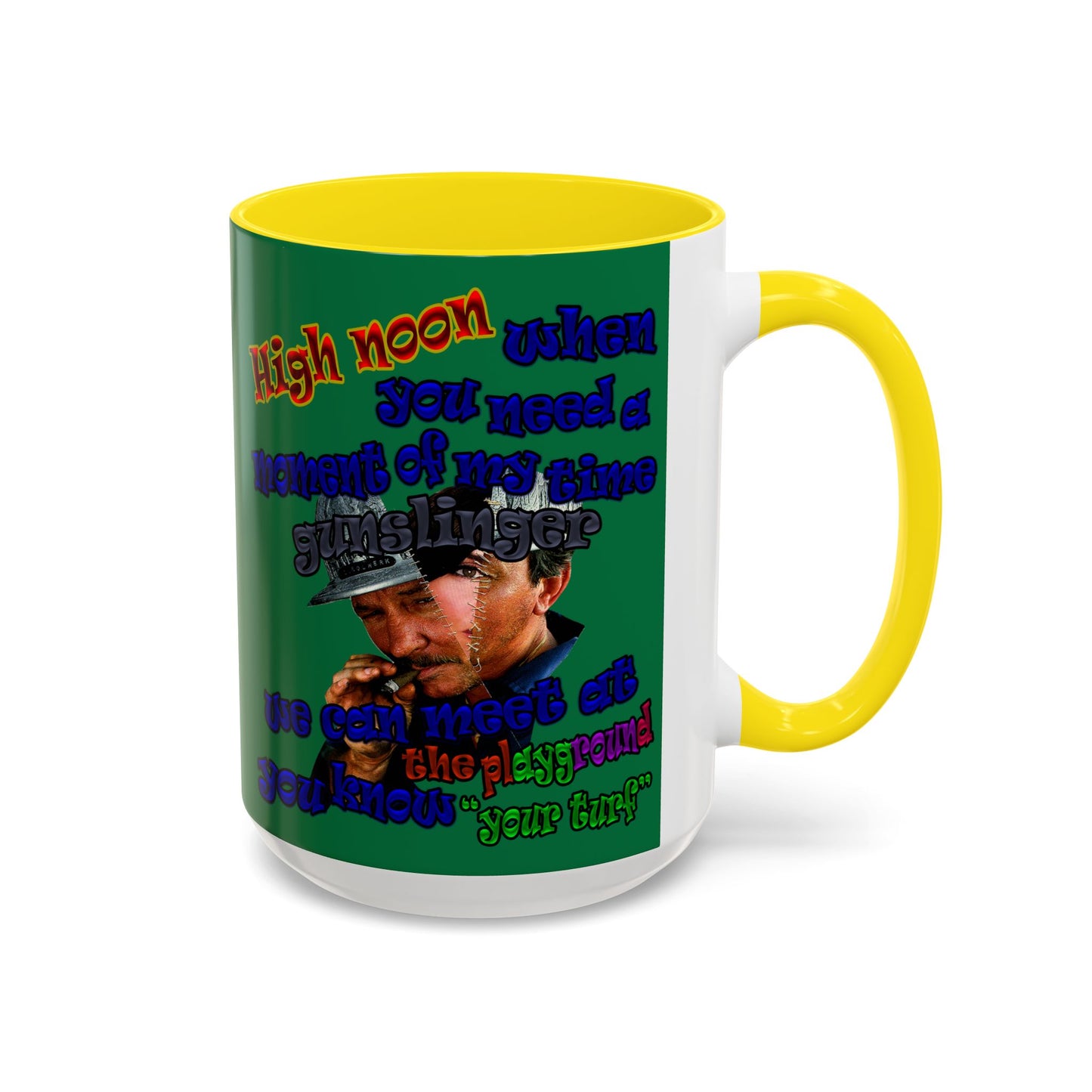 high noon - Accent Mug (dark green)