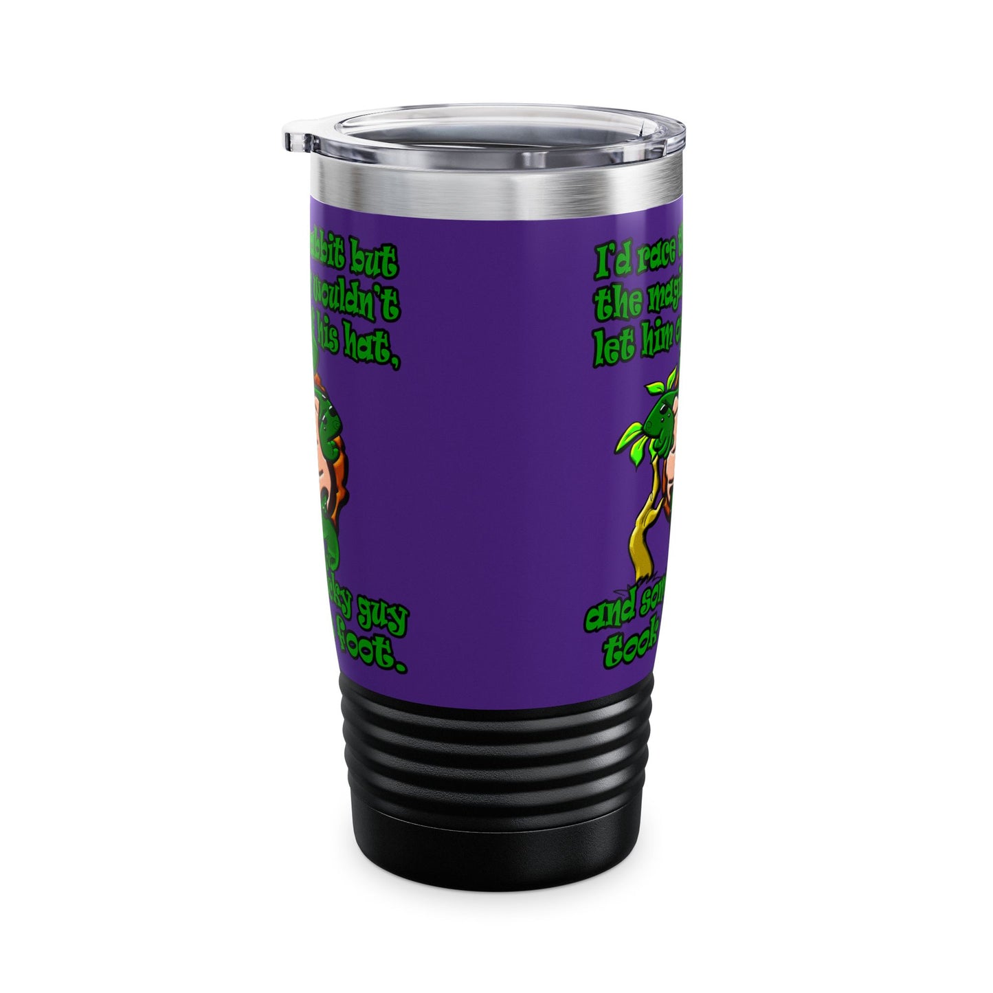 turtle race - Ringneck Tumbler, 20oz (purple)