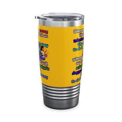 doggystyle - Ringneck Tumbler, 20oz (yellow)