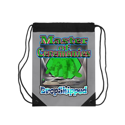logo - Drawstring Bag (grey)