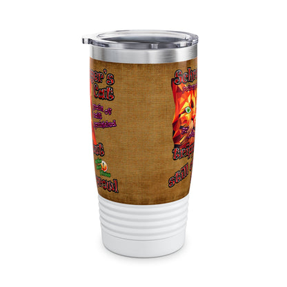 schrodinger's cat - Ringneck Tumbler, 20oz (brown papyrus)