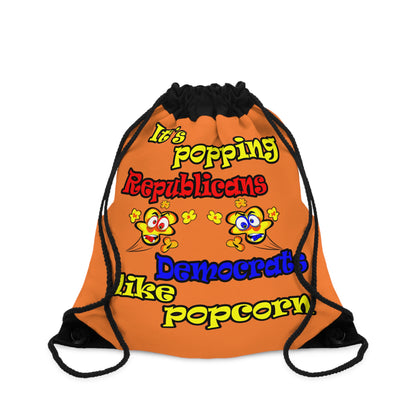 popping like popcorn - Drawstring Bag (crusta)