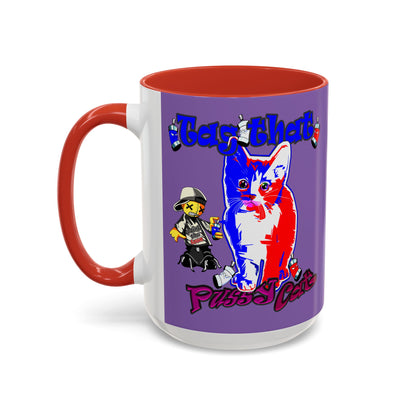 tag that - Accent Mug (light purple)