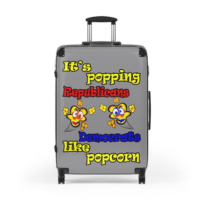 popping like popcorn - Suitcase (grey)