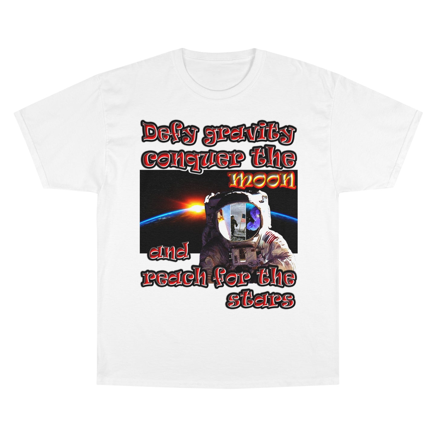 defy conquer reach - Champion T-Shirt