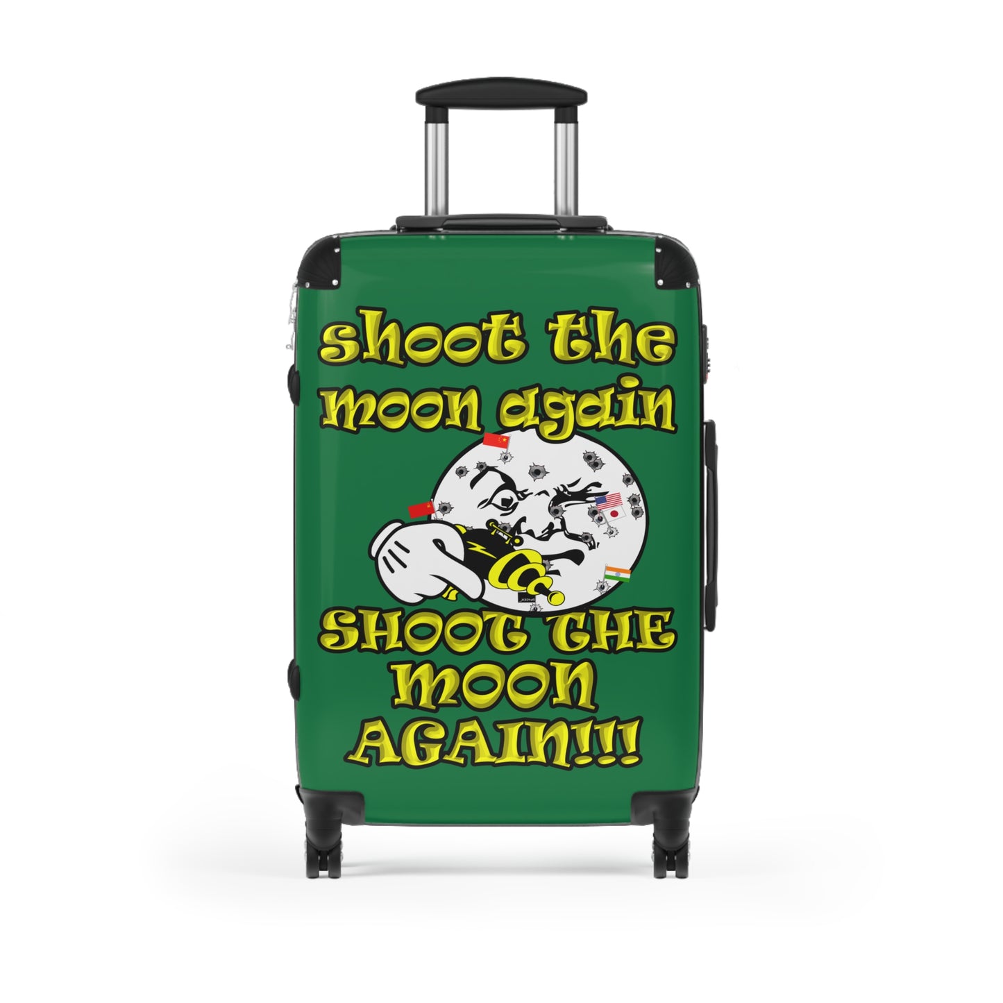 shoot the moon again - Suitcase (dark green)