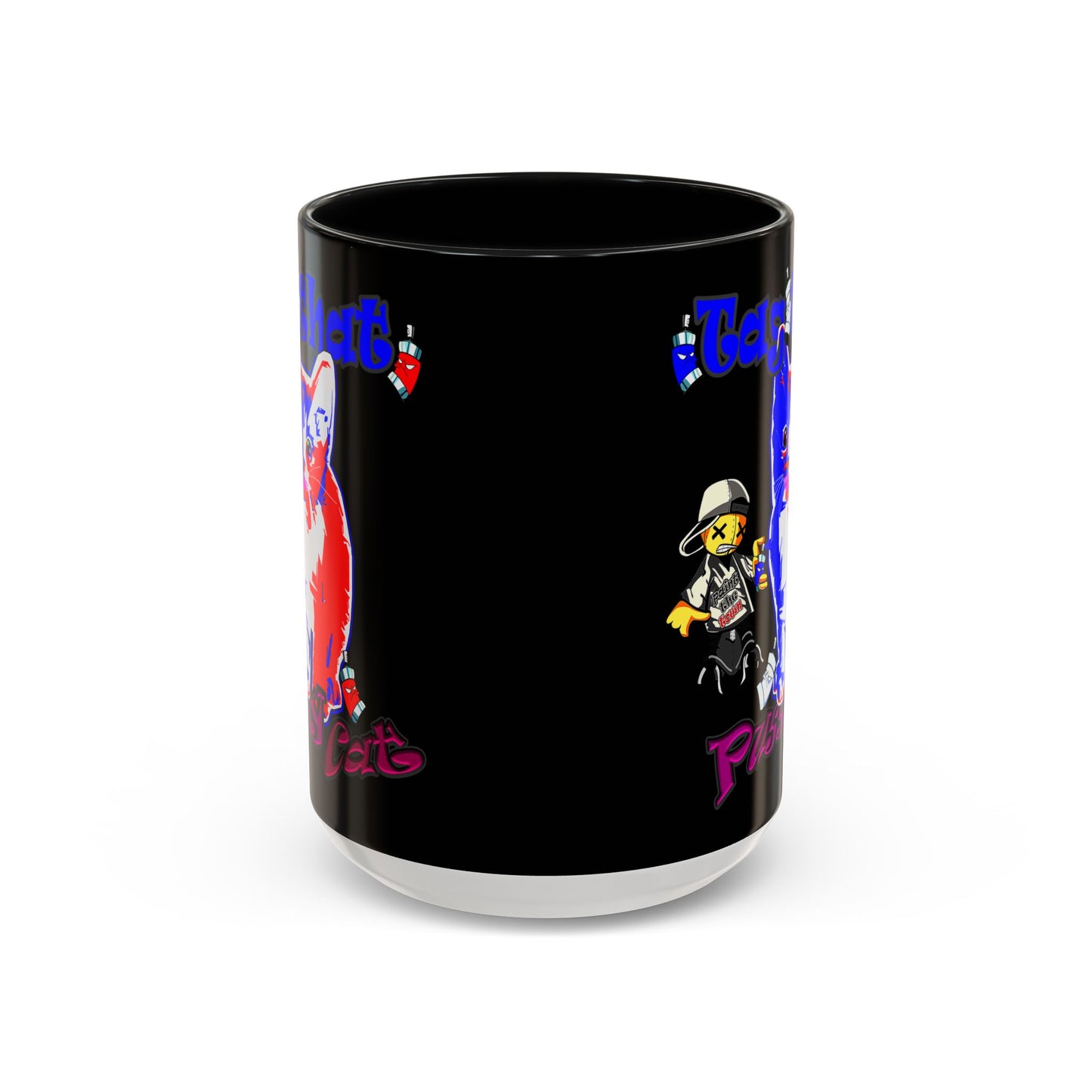 tag that - Accent Mug (black)