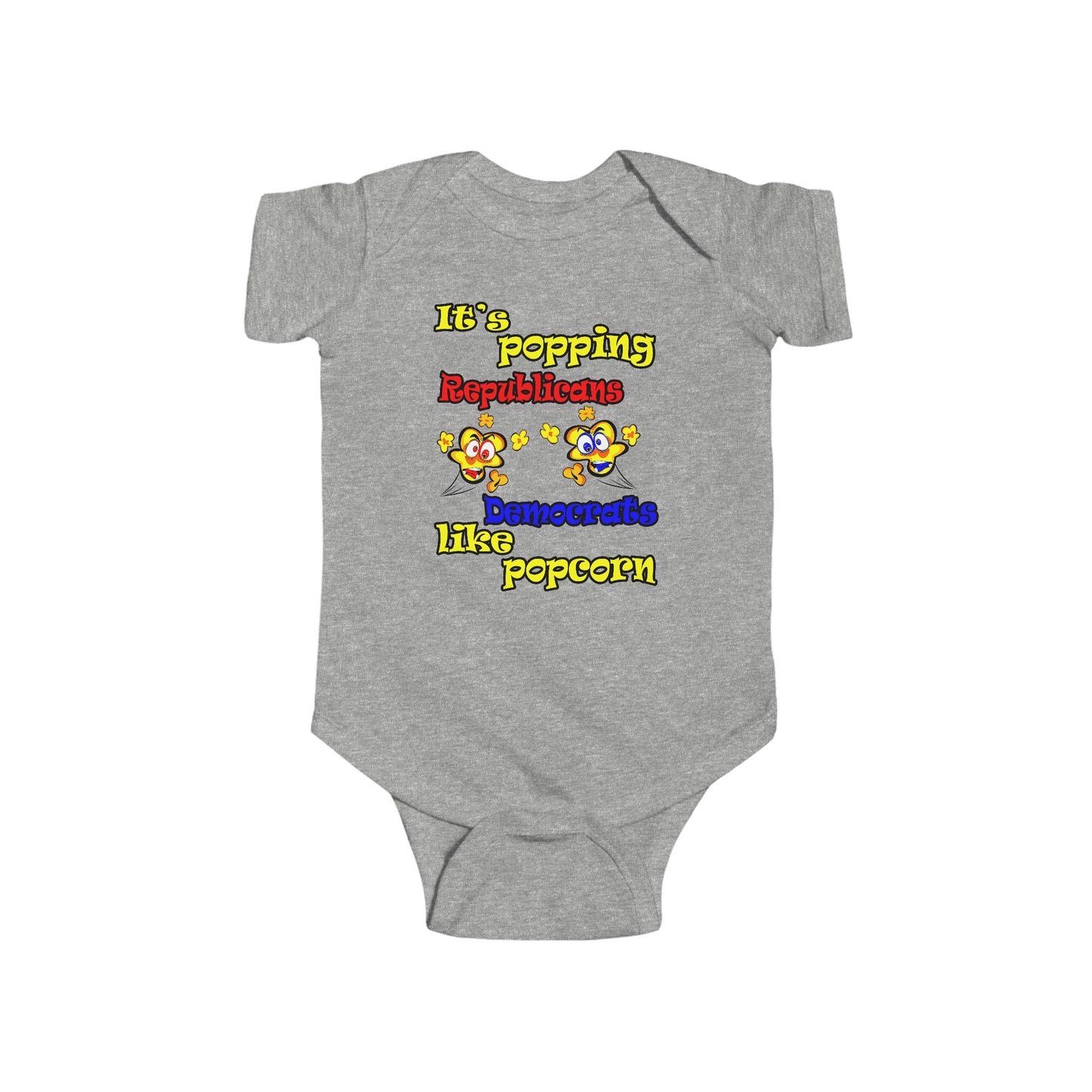 popping like popcorn - Infant Fine Jersey Bodysuit