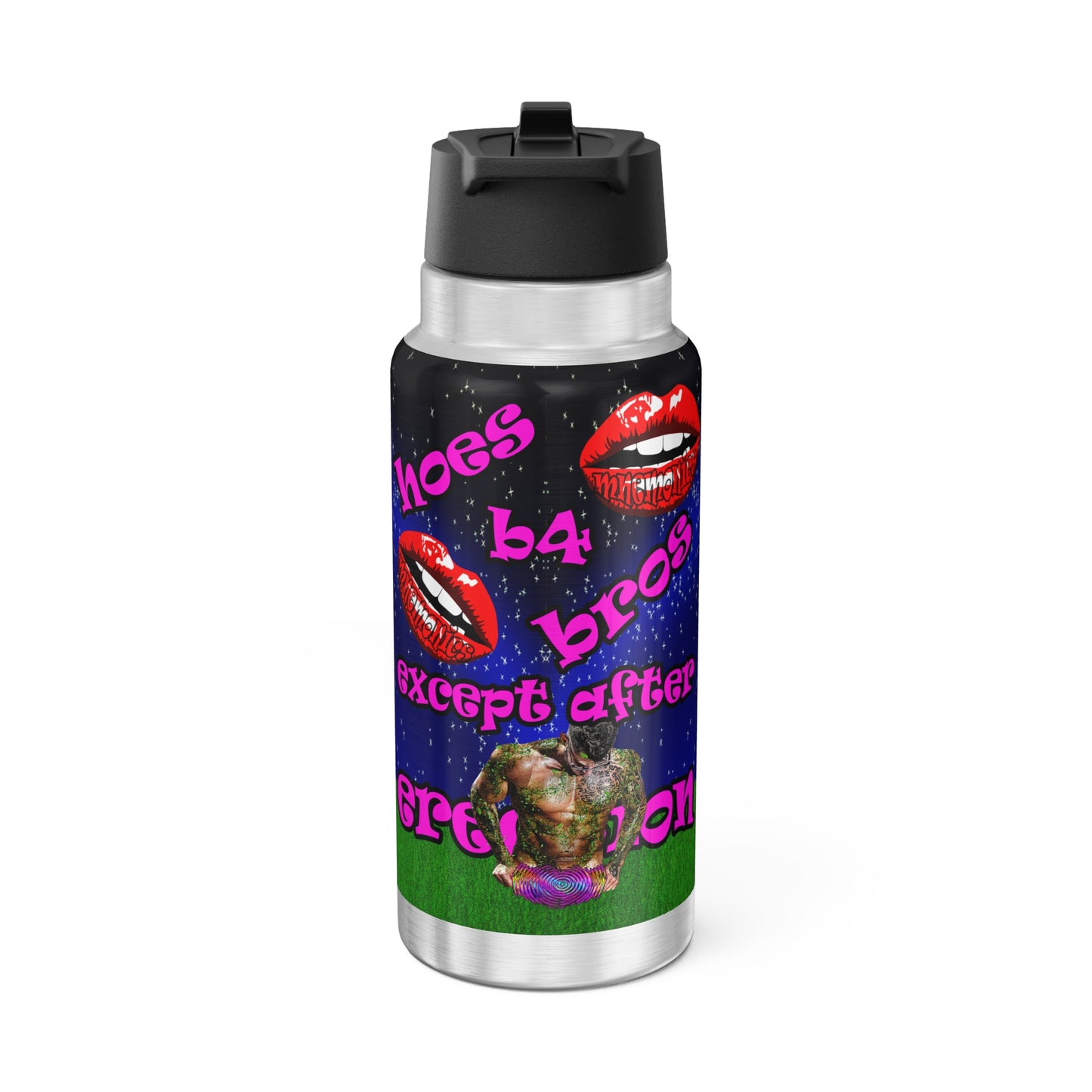 hoes b4 bros - Gator Tumbler, 32oz  ('snoops' background)