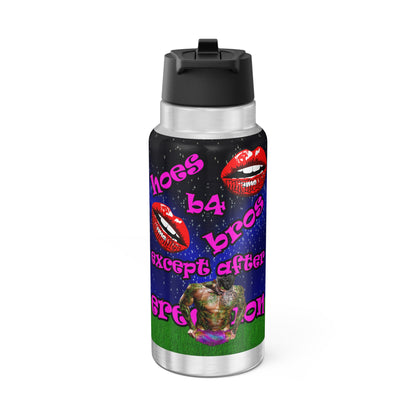 hoes b4 bros - Gator Tumbler, 32oz  ('snoops' background)