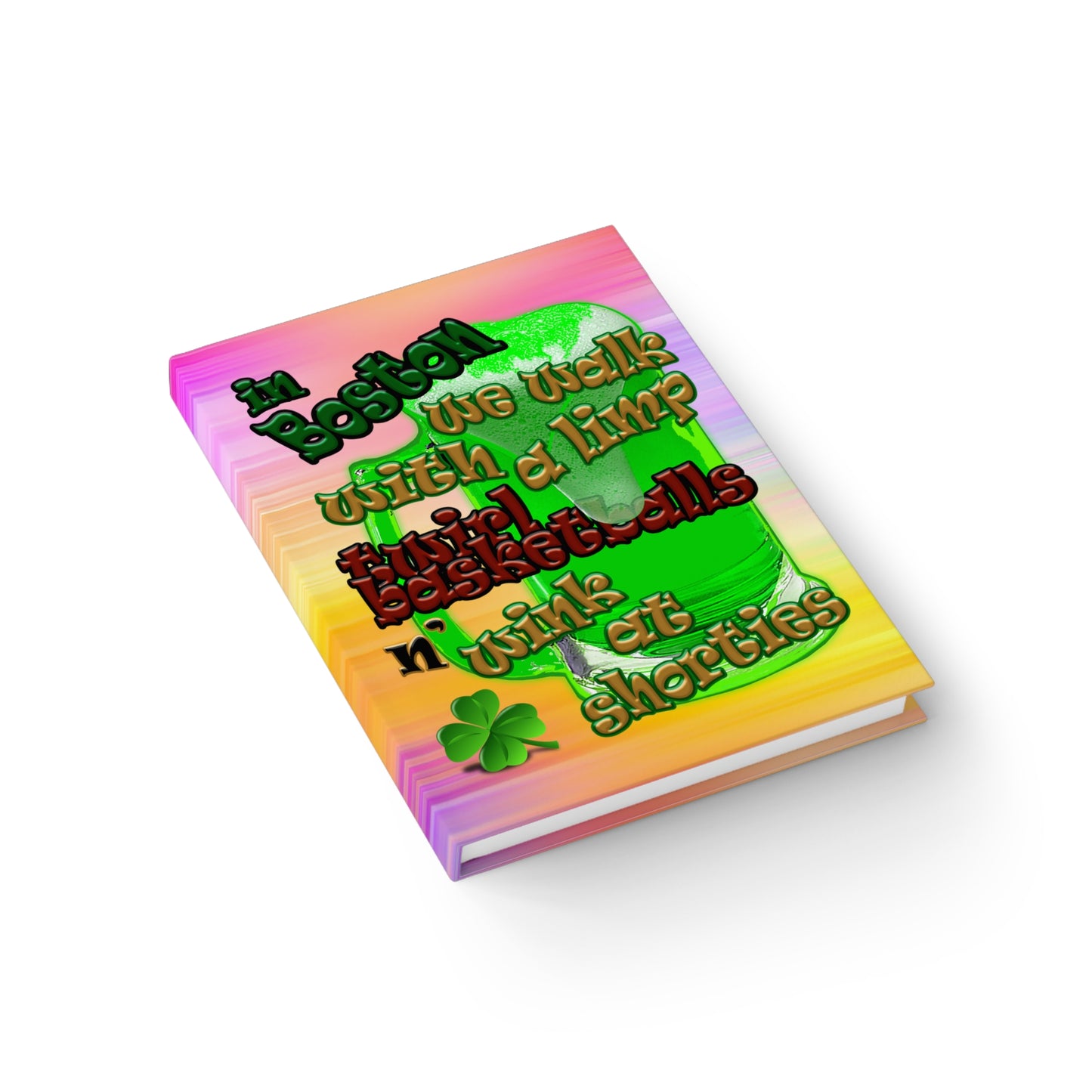 celtics logo - journal-lined (color blur)