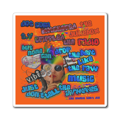 drop the beat - Magnets - (orange)