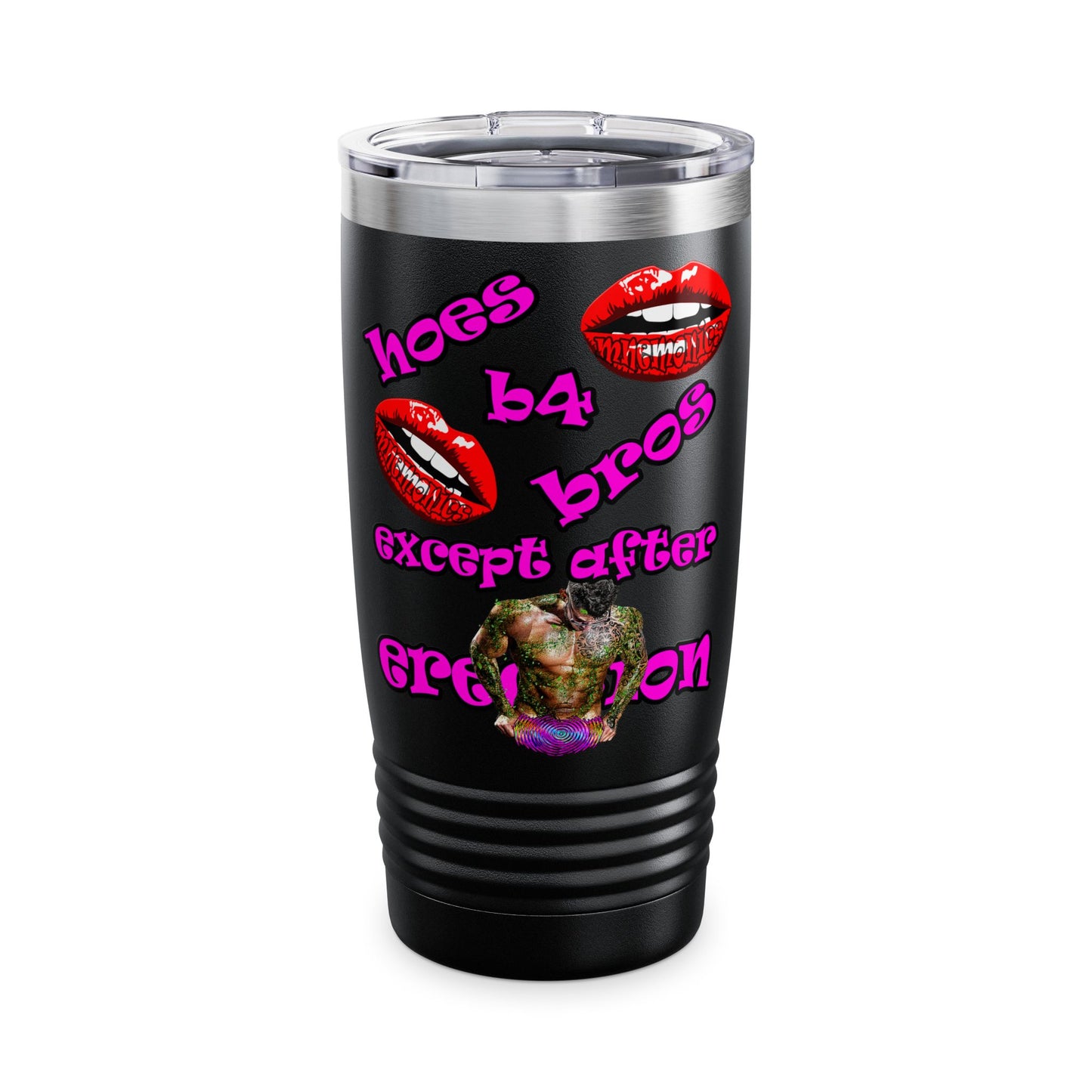 hoes b4 bros - Ringneck Tumbler, 20oz