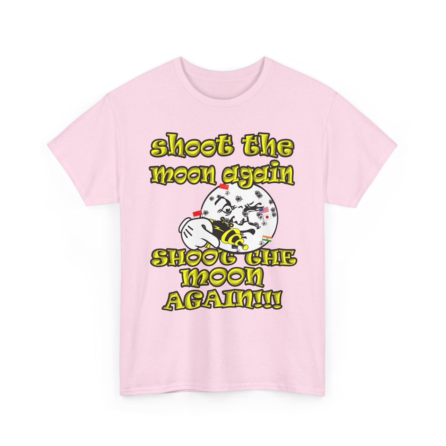 shoot the moon again - Unisex Heavy Cotton Tee