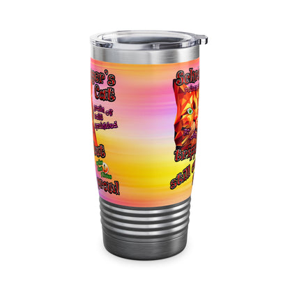 schrodinger's cat - Ringneck Tumbler, 20oz (color blur)