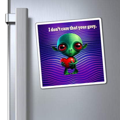 I don't care that your grey - Magnets - (purple wave)