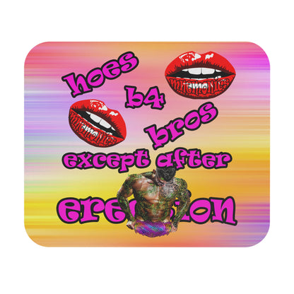 hoes b4 bros - Mouse Pad (Rectangle) (color blur)