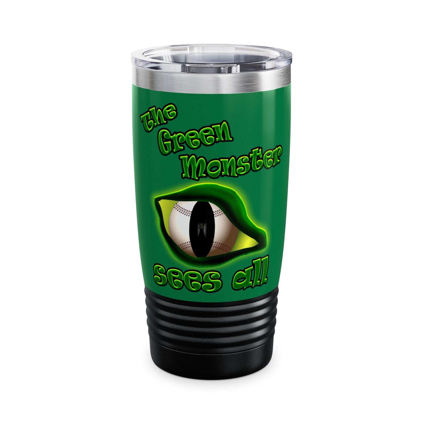 green monster - Ringneck Tumbler, 20oz (dark green)