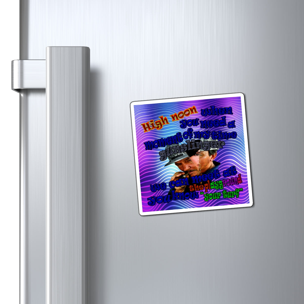 high noon - Magnets - (purple wave)
