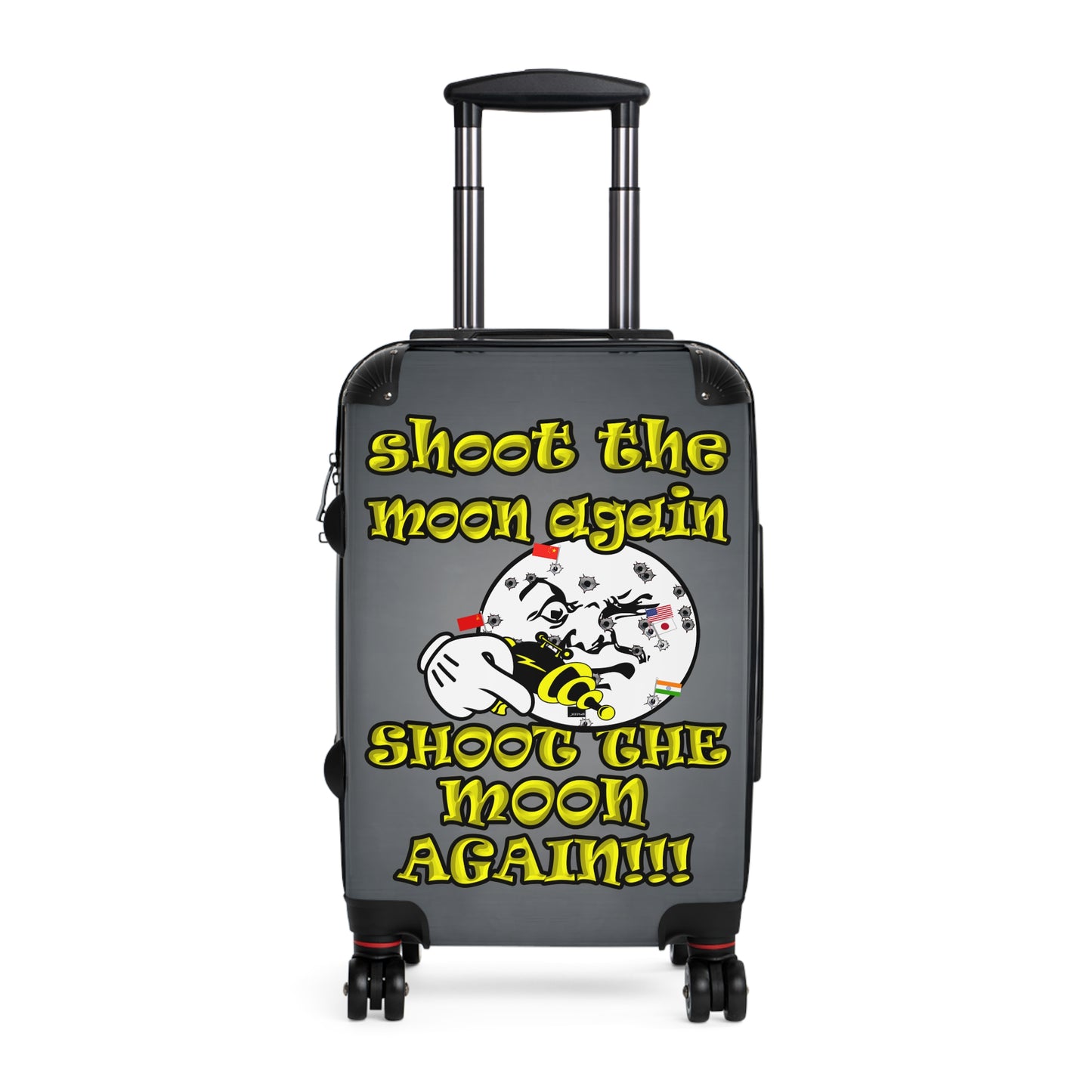 shoot the moon again - Suitcase (grey-light grey)