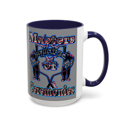 em cee squared - Accent Mug (grey)