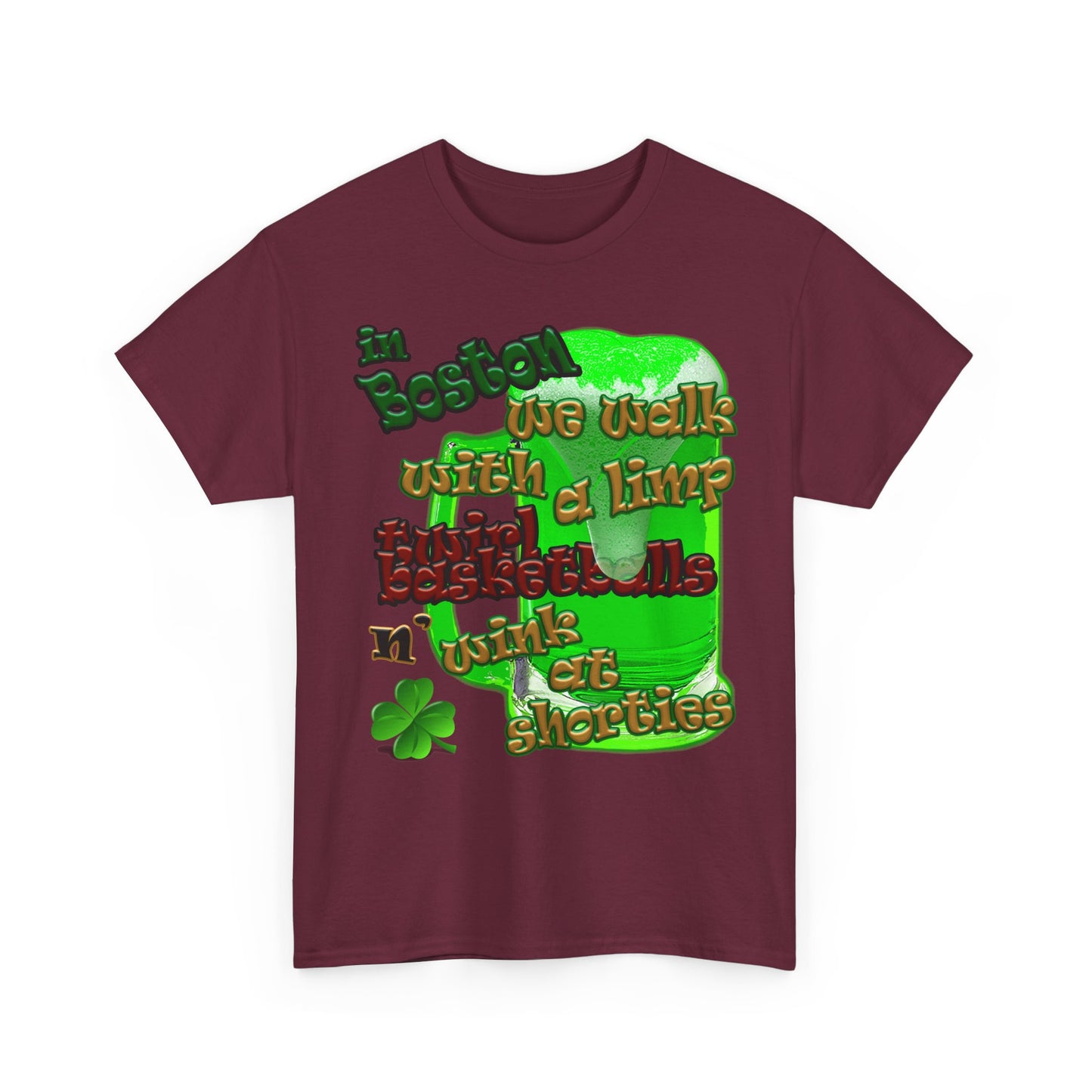 celtics logo - Unisex Heavy Cotton Tee