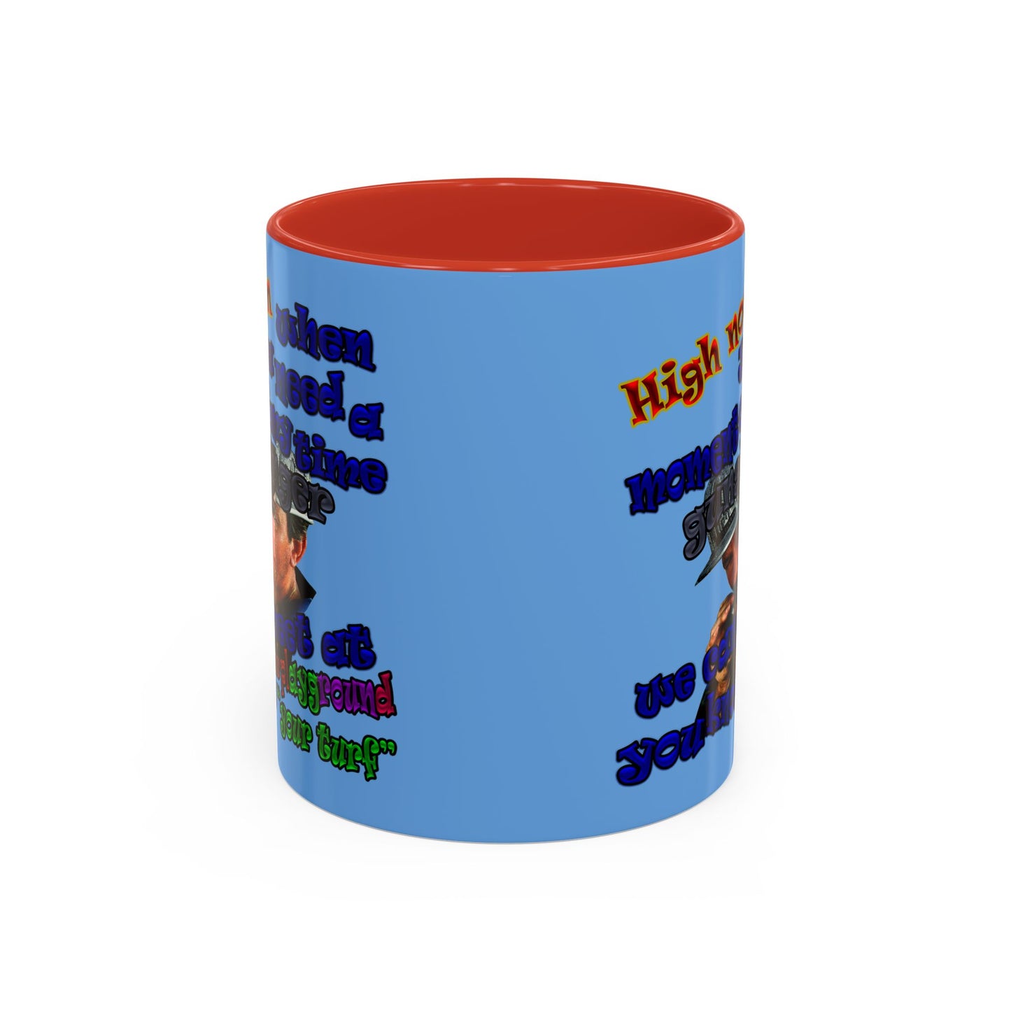 high noon - Accent Mug (light blue)
